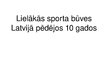 Prezentācija 'Lielākās sporta būves Latvijā pēdējos desmit gados', 1.