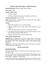 Konspekts 'Integrētas rotaļnodarbības plāns ar rokdarbu dominanti', 1.