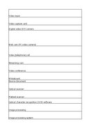 Konspekts 'Discovering computers - input devices - glossary', 4.