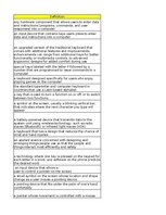 Konspekts 'Discovering computers - input devices - glossary', 8.