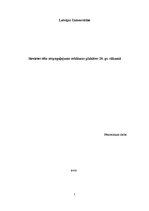 Referāts 'Sievietes tēla atspoguļojums reklāmas plakātos 20.gadsimta sākumā', 1.