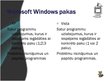 Prezentācija 'Windows Microsoft operētājsistēmas', 4.
