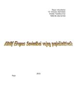 Referāts 'Kāpēc Eiropas Savienībai vajag paplašināties', 1.