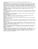 Konspekts 'France Information', 1.