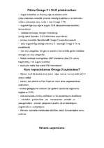 Konspekts 'Nepiesātinātās taukskābes', 3.