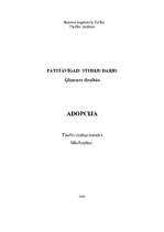 Referāts 'Adopcija', 1.