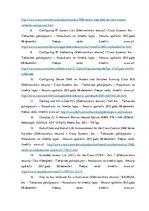 Referāts 'Datortīkla izveide elektromontāžas/elektroinstalācijas uzņēmumā', 34.