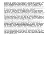 Eseja 'The Great Awakening and Age of Enlightenment', 1.