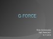 Prezentācija 'G-force', 1.