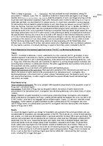 Konspekts 'Review Papers of Political Science Experiments in International Relations', 5.