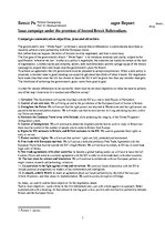 Konspekts 'Review Papers of Political Science Experiments in International Relations', 7.