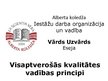 Eseja 'Visaptverošās kvalitātes vadības principi', 16.