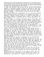 Eseja 'John F.Kennedy Conspiracy', 1.