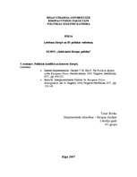 Konspekts 'Lobēšana Eiropā un ES politikas veidošana', 1.