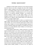 Eseja 'Klonēšana - ieguvums vai posts?', 1.