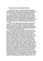 Eseja 'Lauku kultūra pretstatā pilsētas kultūrai', 1.