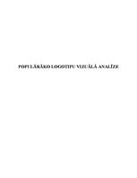 Referāts 'Pasaules populārāko logotipu vizuālā analīze', 1.