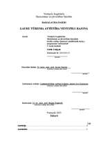 Diplomdarbs 'Lauku tūrisma attīstība Ventspils rajonā', 1.