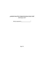 Referāts 'Administratīvie pārkāpumi militārā vidē', 1.