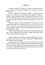 Eseja 'Essay about Competition', 1.