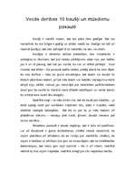 Eseja 'Vecās Derības 10 baušļi mūsdienu pasaulē', 1.