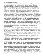 Eseja 'Leadership Models', 1.