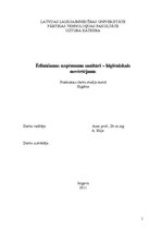 Prakses atskaite 'Ēdināšanas uzņēmuma sanitāri - higiēniskais novērtējums', 1.