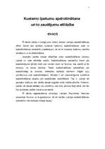 Referāts 'Kustamo īpašumu apdrošināšana un to zaudējumu atlīdzība', 1.