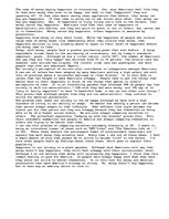 Eseja 'Can Money Buy Happiness?', 1.