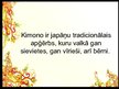 Prezentācija 'Kimono', 2.