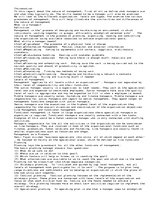 Eseja 'The Management Process', 1.