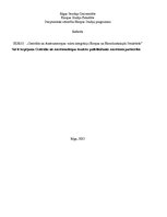 Referāts 'Vai ir iespējama Centrālās un Austrumeiropas iesaistes palielināšanās Austrumu p', 1.