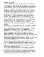 Eseja 'Capitalism and Democracy', 1.