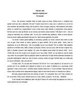 Eseja 'Nokritis zieds atgriežas atpakaļ zarā. Tas tauriņš', 1.