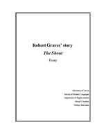 Eseja 'Robert Grave "The Shout"', 1.