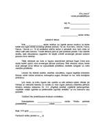 Paraugs 'Pretenzijas vēstule skolas bufetei', 1.