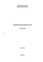 Referāts 'Bezdarbnieku skaita Latvijā prognozēšana', 1.