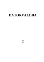 Konspekts 'Datorvaloda', 1.