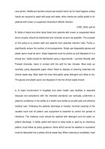 Konspekts 'Infection Prevention Control Hygiene', 3.