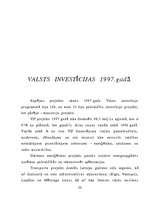 Referāts 'Valsts investīciju programma', 20.