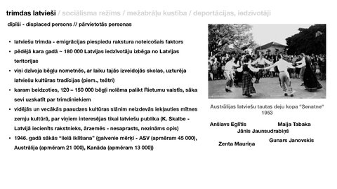 Prezentācija 'Latvija pēc 2. Pasaules kara (1945 - 1955)', 2.