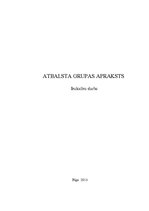 Konspekts 'Atbalsta grupas apraksts', 1.