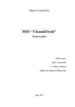 Biznesa plāns 'SMU biznesa plāns', 1.