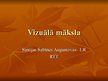 Prezentācija 'Vizuālā māksla', 1.