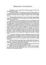 Eseja 'Mazo plaukstu siltais pieskāriens', 1.