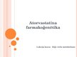 Prezentācija 'Atorvastatīna farmakoģenētika', 1.