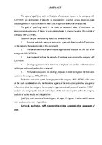 Diplomdarbs 'Анализ системы мотивации персонала на предприятии "MP Latvija" и разработка пред', 5.