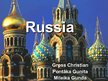 Prezentācija 'Russia', 1.