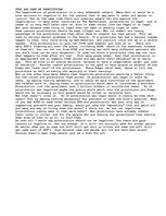 Eseja 'Pros and Cons of Prostitution', 1.