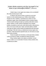 Eseja 'Gudrs cilvēks', 1.